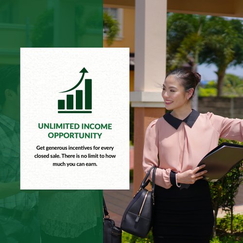 unlimited income opportunities at camella business partners